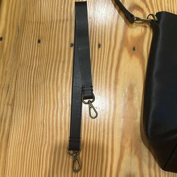 Madewell Black Leather Bucket Bag - Picture 15 of 15